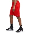 thumbnail image 3 of Champion Mesh Gym, Lightweight Athletic Shorts for Men Reg Tall, Crimson C Patch Logo, 3X-Large Big, 3 of 6