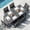 Black, variant on kaleemen 68.9" HDPE Outdoor Dining Table with Umbrella Hole , Never Sagging One-Piece Tabletop with Metal Support Bars for Poolside, Backyard, and Garden - Blue