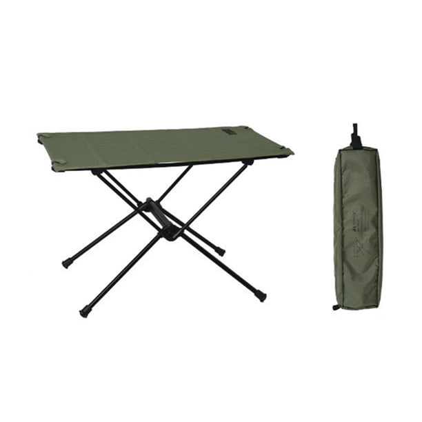 Mesa de picnic plegable para exteriores, mesa de camping portátil, mesa de aluminio para
