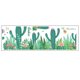 thumbnail image 5 of Un conjunto de pegatinas de pared de cactus, pegatinas de pared de plantas de flores para salas de estar, dormitorios, oficinas, decoración de pared JAMW Sencillez, 5 of 5