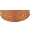 thumbnail image 4 of Benjara Hammered Pattern Galvanized Farmhouse Style Tub- Copper, 4 of 7