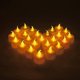 thumbnail image 4 of Flameless Led Tealight Candles - With Cr2032 Batteries - Flickering Effect - Warm White24pcs, 4 of 5