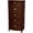 Mocha, variant on Oriental Furniture Weave End Table with 5 Drawers, Mocha