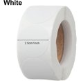 thumbnail image 4 of 500 Blank Chalkboard Labels For Spice Jars Round White Stickers For Kitchen Organization And DIY Use, 4 of 5