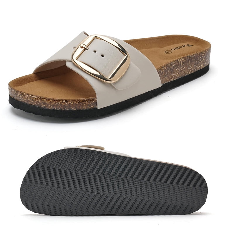 Women's Sandals, Slippers, Comfortable, Adjustable Buckle