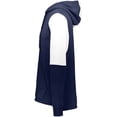 thumbnail image 5 of Holloway Sportswear S All-American Team Hoodie Navy Heather/White 222581, 5 of 5