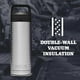 thumbnail image 2 of Botella de agua YETI Rambler 530 ml con aislamiento al vacío, color blanco, 2 of 6