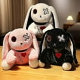 thumbnail image 2 of Emotional Support Demon Plush, 6.3 In Cut Kawaii The Click Plush Pink Silk Gift, Adorable Soft Stuffed Animal Pillow Doll (devil), 2 of 5