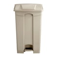 thumbnail image 5 of Safco Plastic Step-On Receptacle - 23 Gallon in Tan, 5 of 9