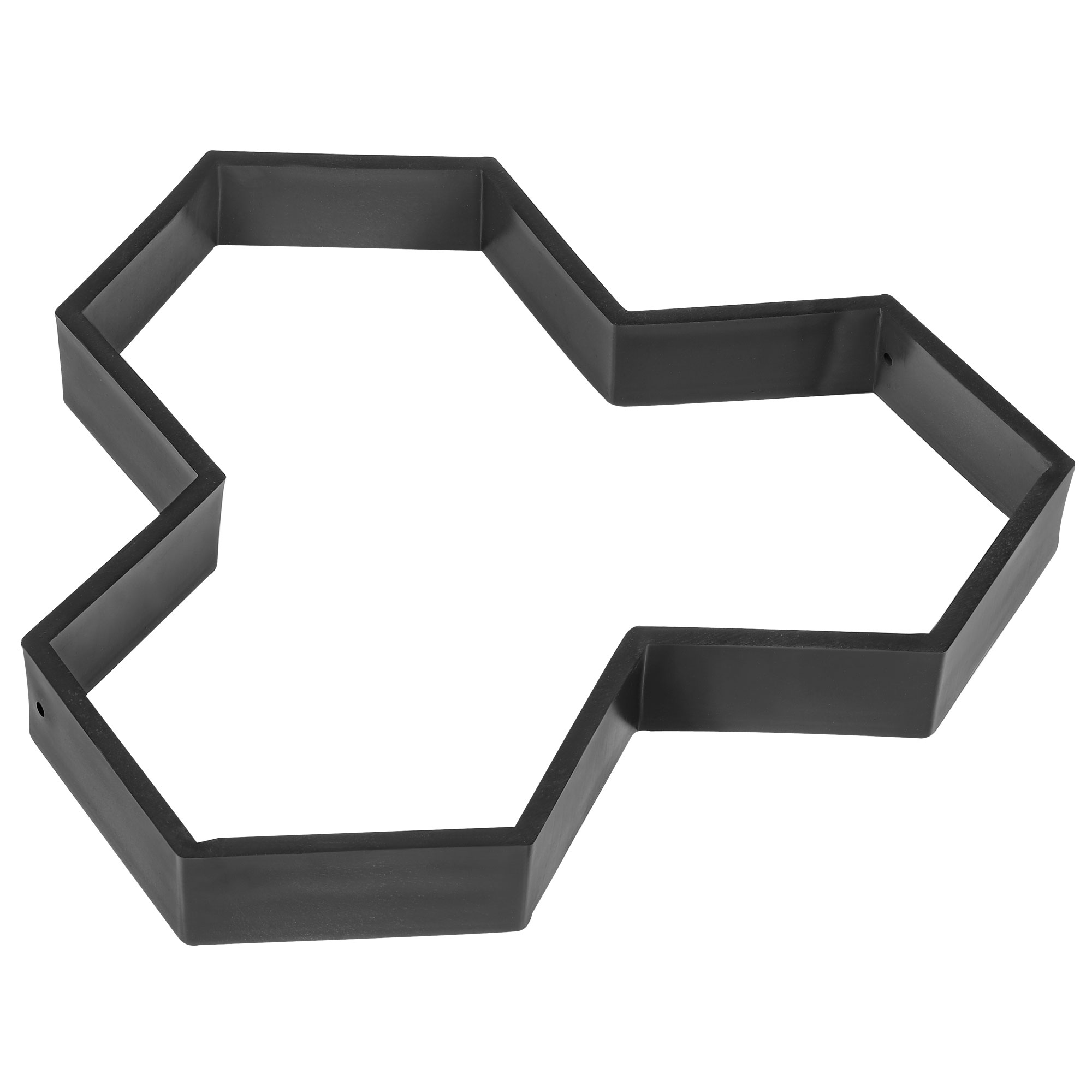 Uxcell 14.2x14.2x1.8" Hexagon Concrete Cement Stepping Stone Path Paver