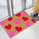 thumbnail image 3 of Fiudx Felpudo de San Valentín, Tejido Suave, Base de Pvc Antideslizante, para Interior y Exterior, para Pasillo, Entrada y Cocina, Lavado Suave a Mano, 40 X 60 Cm, 3 of 4