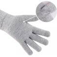 thumbnail image 3 of Guantes de punto, con forro polar suave y puño elástico, para ciclismo al aire libre, ocio, compras, guantes de invierno., 3 of 5