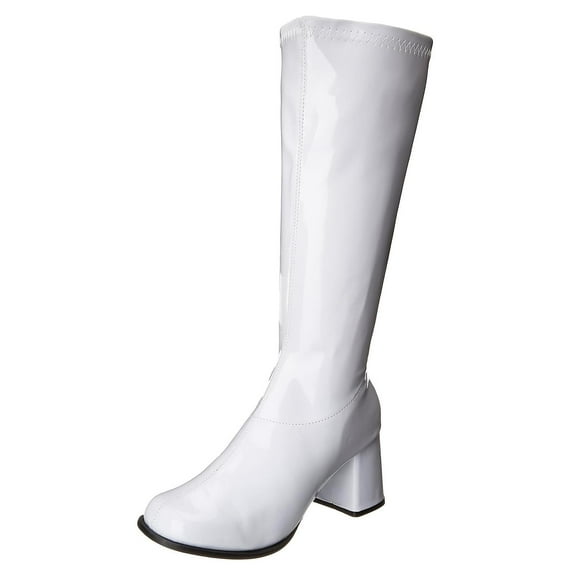 Gogo White Boots Women's Adult Halloween Costume Accessory