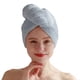 thumbnail image 3 of Toallas de secado del cabello de microfibra súper absorbentes, 2 paquetes de turbantes para el cabello de secado rápido, 10 x 26 pulgadas, 3 of 5