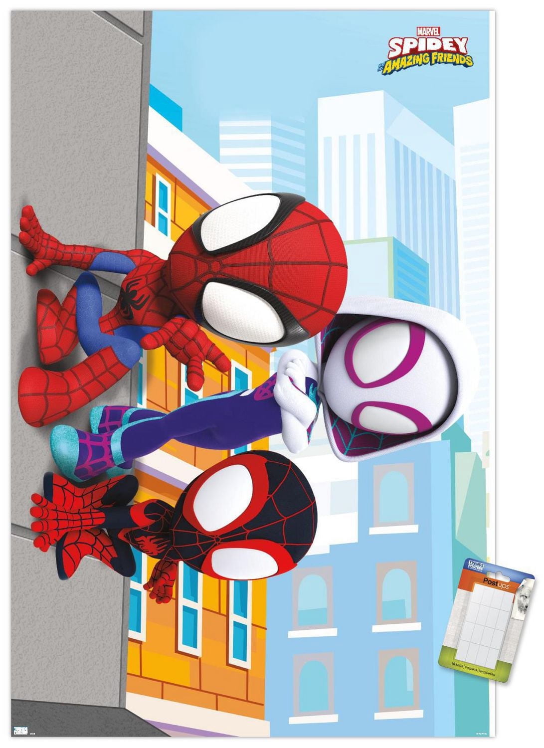 Marvel Spidey and His Amazing Friends - Wall Wall Poster, 22.375" x 34"
