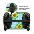 thumbnail image 4 of Haiem Cartoon Avocado Luggage Cover Printed Suitcase Covers for Luggage Elastic Washable Suitcase Protector Fits 18-32 Inch Luggage-Large, 4 of 9