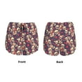 thumbnail image 3 of KLL Skull rock music record Pattern Shorts Women,Athletic Shorts High Waisted Running Shorts Pocket Sporty Short Gym Elastic Workout Shorts-XX-Large, 3 of 7