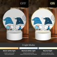 thumbnail image 3 of Naloa Snow Gnome for Winter Acrylic LED Night Light Custom LED Lights Personalized Nightlight Customized Gifts for Family Couples Friends, 3 of 9