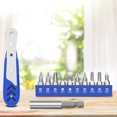 thumbnail image 4 of Juego de llaves de trinquete con llave de doble punta, par ajustable para coche (azul, 22 unidades) Likrtyny Para estrenar, 4 of 8