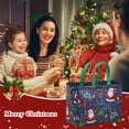thumbnail image 5 of Hiroekza Christmas Decorations, Christmas Gift Bag Portable Gift Bag Christmas Non-woven Bag Shopping Bag Christmas Gifts for Kids, 5 of 6