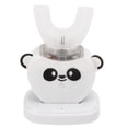 thumbnail image 3 of Cepillo de dientes eléctrico de silicona para niños, recargable en forma de U, limpieza bucal de 360 grados, resistente al agua IPX7, 3 of 14