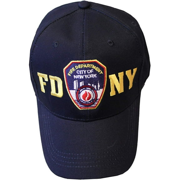 FDNY Baby Infant Baseball Hat Fire Department of New York Navy Blue One Size