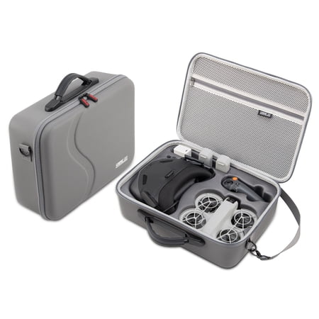 Portable Carrying Case Travel Storage Case for DJI Neo Goggles N3 Drone Accessories, Travel Shoulder Bag for DJI Neo, RC Motion 3 Controller, Battery Charger Hub