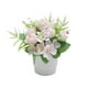 thumbnail image 1 of Flores Artificiales para la Decoración Decoración de Plantas Verdes Simuladas, Plantas en Macetas Pequeñas, Flores de Plástico, Flores Artificiales, Arreglo Floral Simulado, Bonsai, 1 of 6