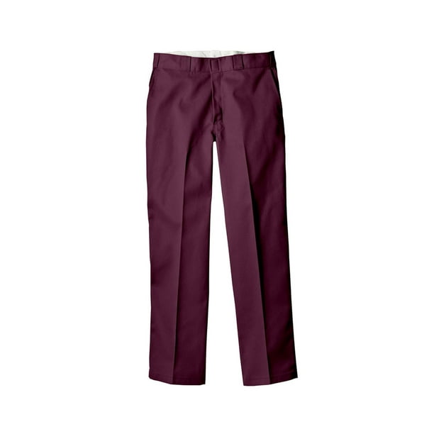 Pantalón de trabajo dickies Sarga Hombre GRANATE 34 32