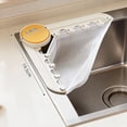 thumbnail image 2 of SIfdSeng Kitchen Strainer with Suction Cup Dishwashing Basin Disposable Drain Net for Leftover Food Scraps and Garbage. An for Separating Food Scraps and Leftovers., 2 of 5