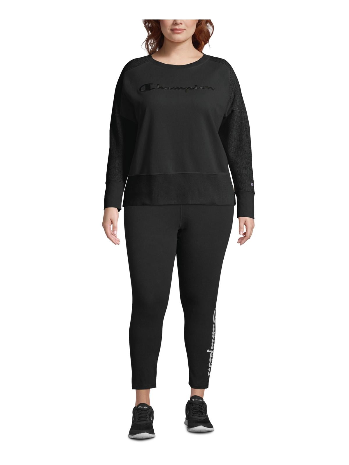 plus size champion jogger set