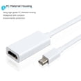 thumbnail image 2 of Adaptateur de Câble Thunderbolt Mini DisplayPort DP vers HDMI Compatible pour iMac Macbook Pro Air, 2 of 8