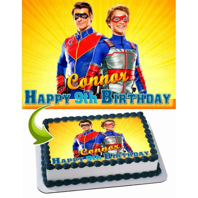 Henry Danger Edible Image Cake Topper Party Personalized 1/4 Sheet_AB