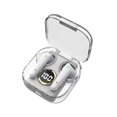thumbnail image 2 of Wireless Earbuds, Hwkond New Transparent Bluetooth Headphones With Extended Battery Life,Power Digital Display, Smart Noise Reduction Call, In Ear Wireless Sports Earphones, White, Up to 60% Off, 2 of 8