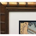 thumbnail image 3 of Katsushika Hokusai "The Suspension Bridge" New Custom Framed Asian Art Generic, 3 of 3