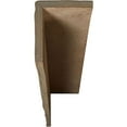 thumbnail image 5 of 6"W x 8"H x 22'L 2-Sided (L-beam) Riverwood Endurathane Faux Wood Ceiling Beam, Honey Dew, 5 of 17