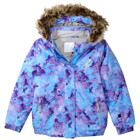 Spyder Girls' Lola Ski Jacket - Waterproof & Insulated Skiing Jacket For Girls