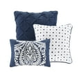 thumbnail image 4 of Adela 6PC Cotton Sateen Ogee Printed Coverlet Bedding Set, 4 of 9