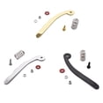 thumbnail image 2 of Sonducket Para Bigsby Guitarra eléctrica Metal Tremolo Vibrato Bridge Tailpiece Parts Accesorios para instrumentos musicales plata, 2 of 6