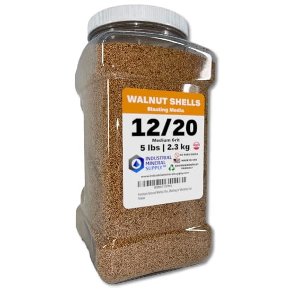Grano medio con cáscara de nogal, tamaño 12/20, 2,3 kg, grano medio