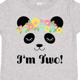 thumbnail image 4 of Inktastic 2nd Birthday Panda Face 2 Year Old Girl Girls Toddler T-Shirt, 4 of 5