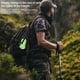 thumbnail image 4 of Advancent Manivela de mano Linterna LED recargable con energía solar Lámpara de luz de carga automática de supervivencia Canotaje Camping Escalada, 4 of 6