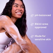 (3 pack) eos Shea Better Vanilla Cashmere Body Wash - Vanilla Cashmere, Creamy Gel Formula, Hyrdration for Dry Skin, 16 fl oz