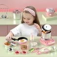 thumbnail image 4 of 22PCS Mini Cooking Sets,Real Cooking Utensils,Pretend Cookings Playset with Play Pots,Pans,Utensils,Cookware,Fun Kitchen Accessories,Gifts for Young Chefs,Cookings Educational Toys, 4 of 7