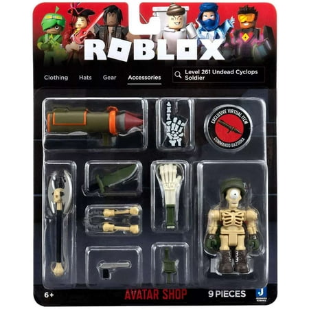 Roblox Avatar Shop Level 261 Undead Cyclops Soldier Action Figure