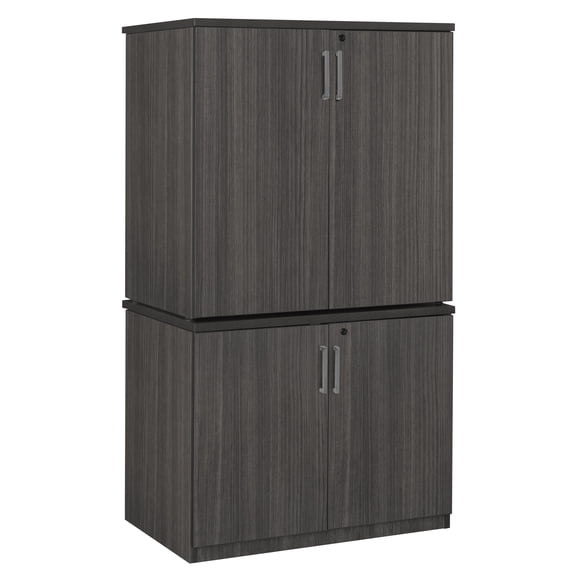 Legacy 29" Storage Cabinet with 35" Storage Cabinet- Ash Grey