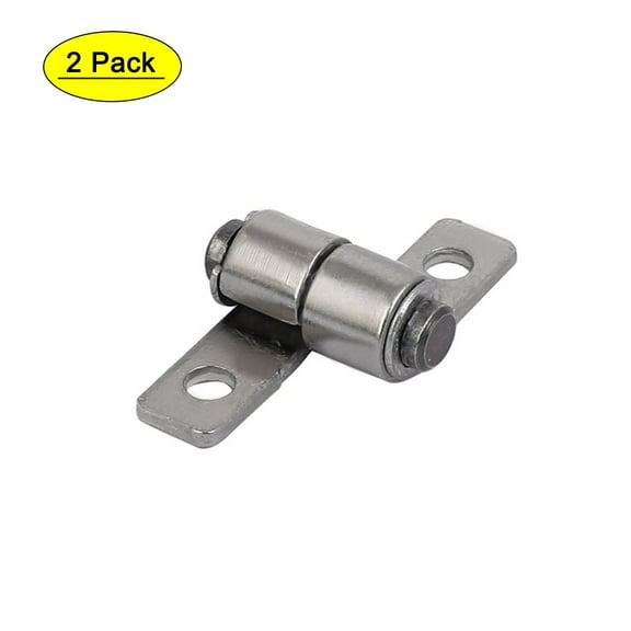 Unique Bargains 18mmx28.5mmx8mm 360 Degree Rotation Torque Type Friction Positioning Hinge 2Pcs Metal