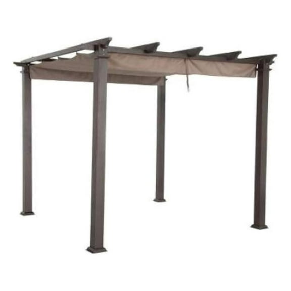 Replacement Canopy Top Cover for Home Depot Hampton Bay GFM00467F Pergola - Standard 350 Fabric Beige