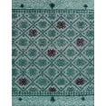 thumbnail image 1 of Ahgly Company Indoor Rectangle Abstract Dark Blue Grey Blue Abstract Area Rugs, 4' x 6', 1 of 6