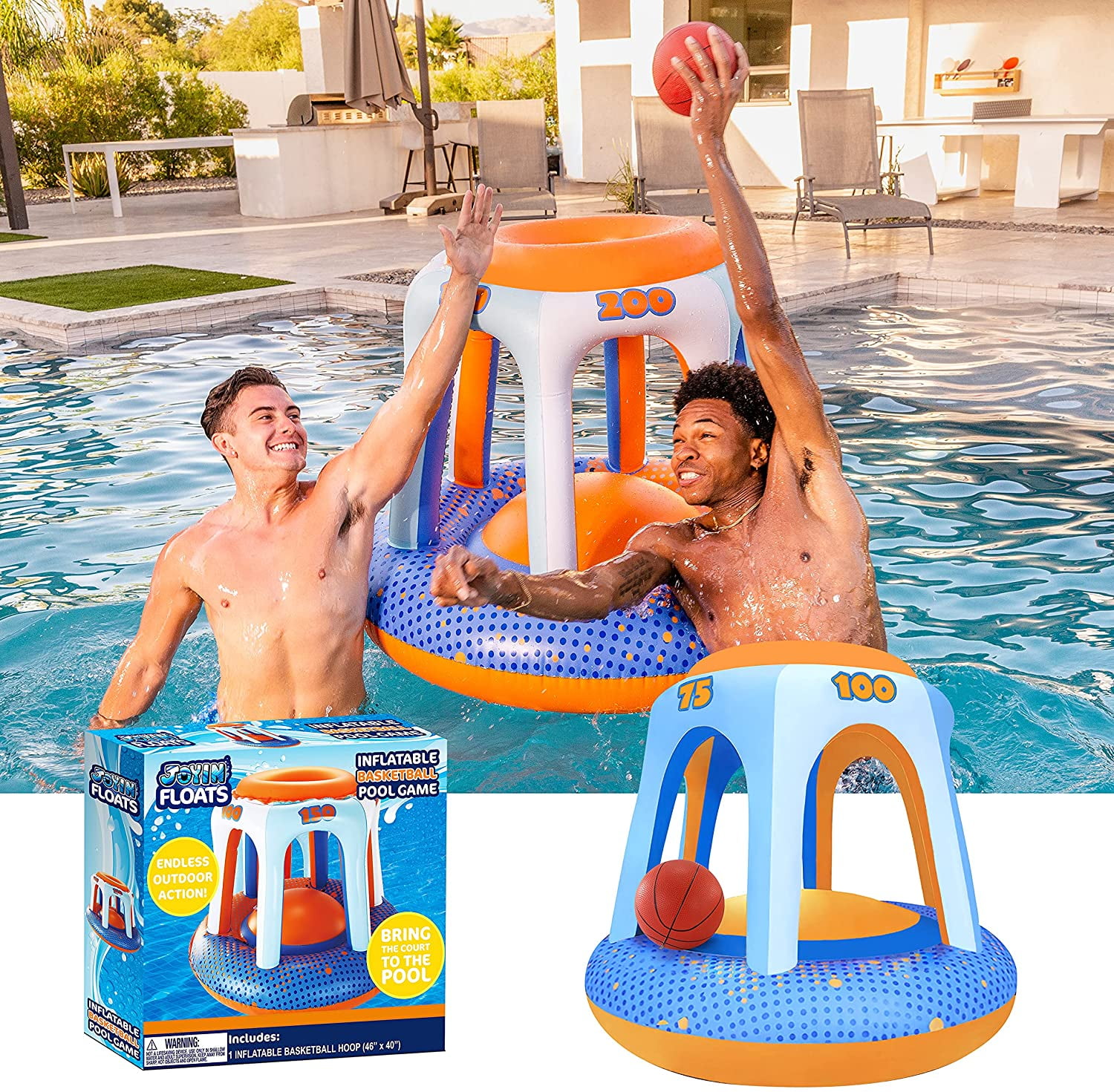 bundet nedsænket cilia ToyHub Swimming Pool Basketball Hoop Set - Fun Swimming Pool Accessories  with Ball, Competitive Water Play and Trick Shots - Ultimate Summer Toy,  Best Swimming Pool Games for Kids and Adults - Walmart.com